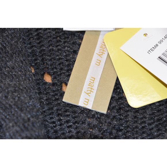 Matty M Cardigan Sweater, Dark Charcoal Gray, Women's Small, NWT - Picture 6 of 8